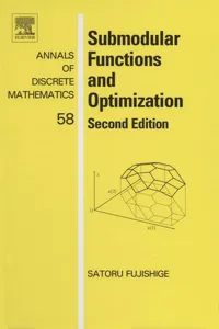 Submodular Functions and Optimization_cover