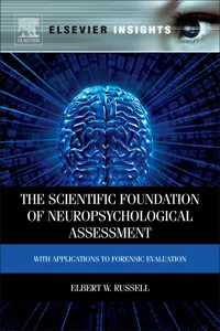 The Scientific Foundation of Neuropsychological Assessment_cover