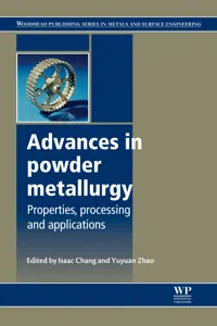 Advances in Powder Metallurgy_cover