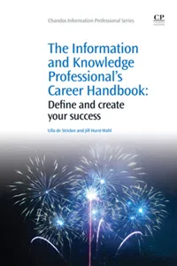 The Information and Knowledge Professional's Career Handbook_cover