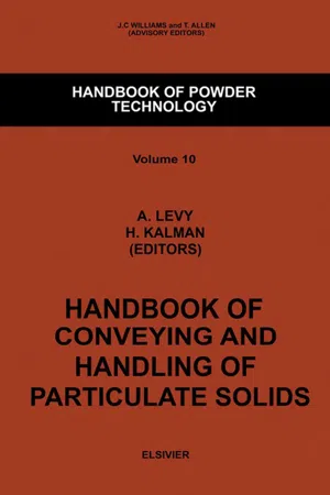 Handbook of Conveying and Handling of Particulate Solids