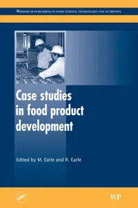 Case Studies in Food Product Development_cover