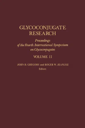 Glycoconjugate Research