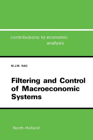 Filtering and Control of Macroeconomic Systems