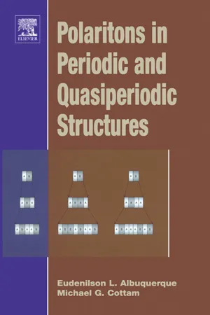 Polaritons in Periodic and Quasiperiodic Structures