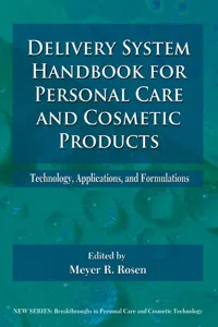 Delivery System Handbook for Personal Care and Cosmetic Products_cover