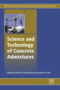 Science and Technology of Concrete Admixtures_cover