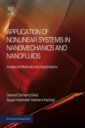 Application of Nonlinear Systems in Nanomechanics and Nanofluids