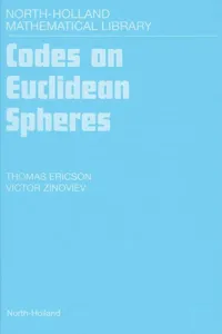 Codes on Euclidean Spheres_cover