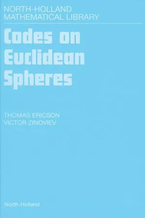 Codes on Euclidean Spheres