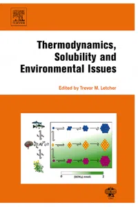 Thermodynamics, Solubility and Environmental Issues_cover