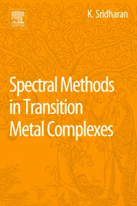 Spectral Methods in Transition Metal Complexes_cover