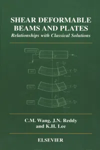 Shear Deformable Beams and Plates_cover