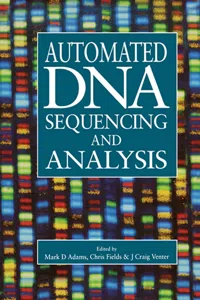 Automated DNA Sequencing and Analysis_cover