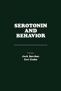 Serotonin and Behavior_cover