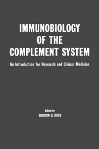 Immunobiology of the Complement System_cover