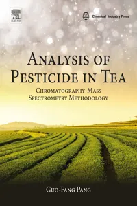 Analysis of Pesticide in Tea_cover