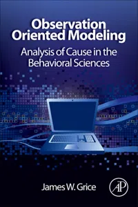 Observation Oriented Modeling_cover
