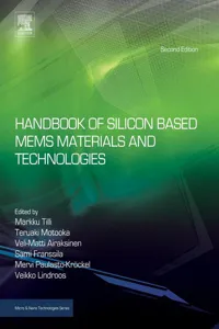 Handbook of Silicon Based MEMS Materials and Technologies_cover