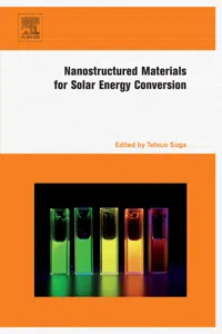 Nanostructured Materials for Solar Energy Conversion_cover