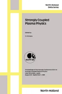 Strongly Coupled Plasma Physics_cover