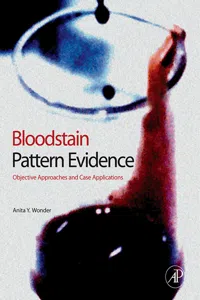 Bloodstain Pattern Evidence_cover