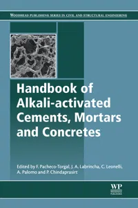 Handbook of Alkali-Activated Cements, Mortars and Concretes_cover