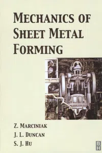 Mechanics of Sheet Metal Forming_cover