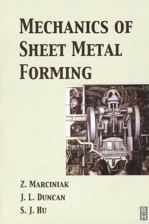 Mechanics of Sheet Metal Forming