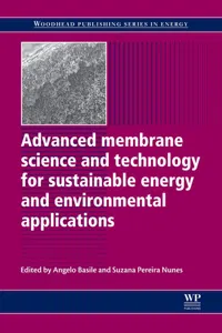 Advanced Membrane Science and Technology for Sustainable Energy and Environmental Applications_cover