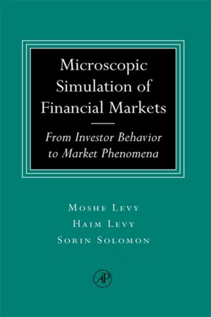 Microscopic Simulation of Financial Markets