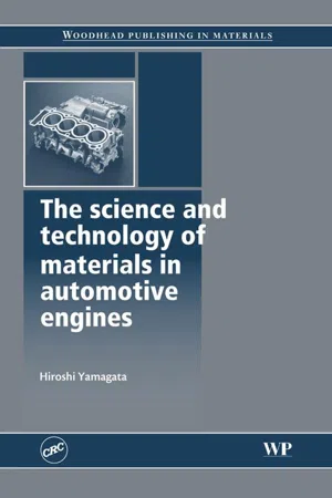 The Science and Technology of Materials in Automotive Engines