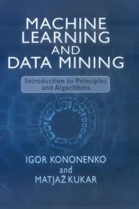 Machine Learning and Data Mining_cover