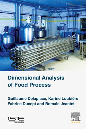 Dimensional Analysis of Food Processes