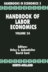Handbook of Labor Economics_cover
