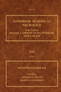 SPEC – Handbook of Clinical Neurology, Volume 144, Huntington Disease, 12-Month Access, eBook_cover