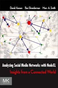 Analyzing Social Media Networks with NodeXL_cover