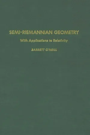 Semi-Riemannian Geometry With Applications to Relativity