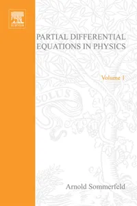 Partial Differential Equations in Physics_cover