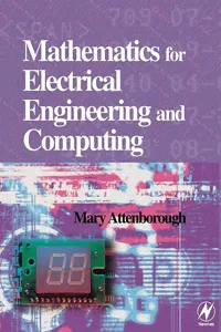 Mathematics for Electrical Engineering and Computing_cover