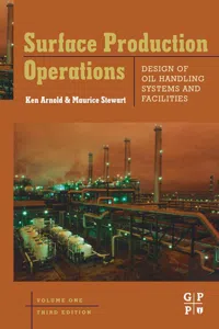 Surface Production Operations, Volume 1_cover