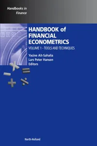Handbook of Financial Econometrics_cover
