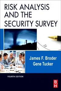 Risk Analysis and the Security Survey_cover