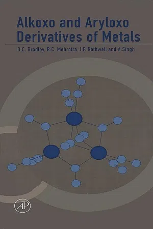 Alkoxo and Aryloxo Derivatives of Metals