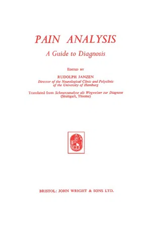 Pain Analysis