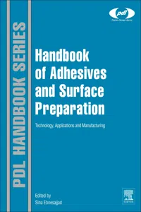 Handbook of Adhesives and Surface Preparation_cover