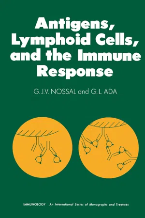 Antigens, Lymphoid Cells and the Immune Response