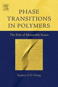 Phase Transitions in Polymers: The Role of Metastable States_cover