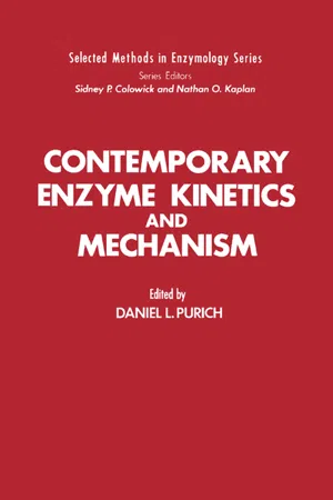 Contemporary Enzyme Kinetics and Mechanism