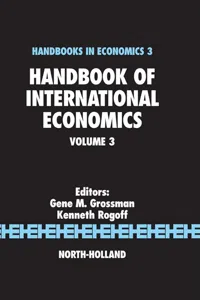 Handbook of International Economics_cover